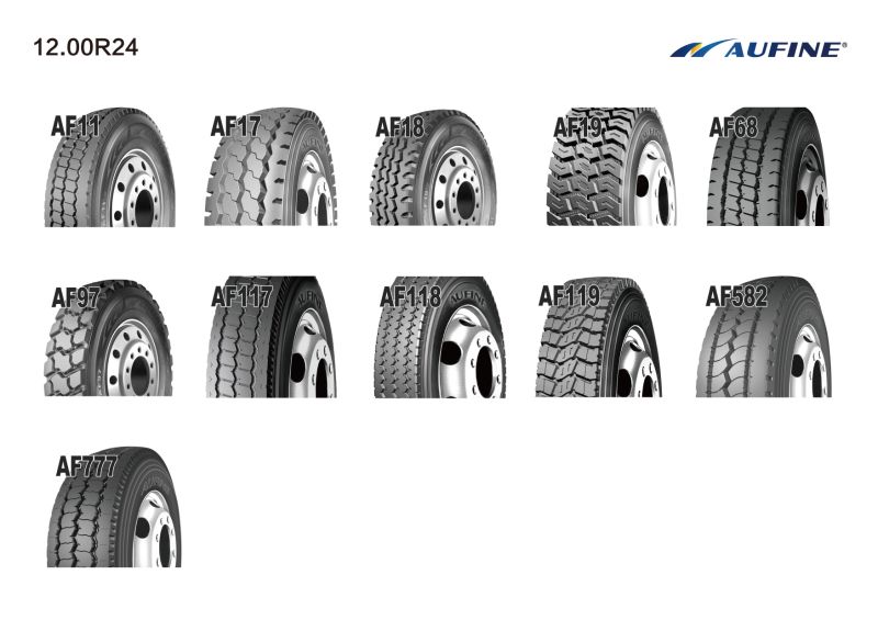 Aufine 1200r20 Hot Pattern Truck Tyre with Longer Running Mileage