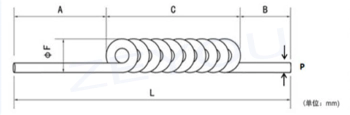 FEP PFA Plastic Extension Coil Pipe