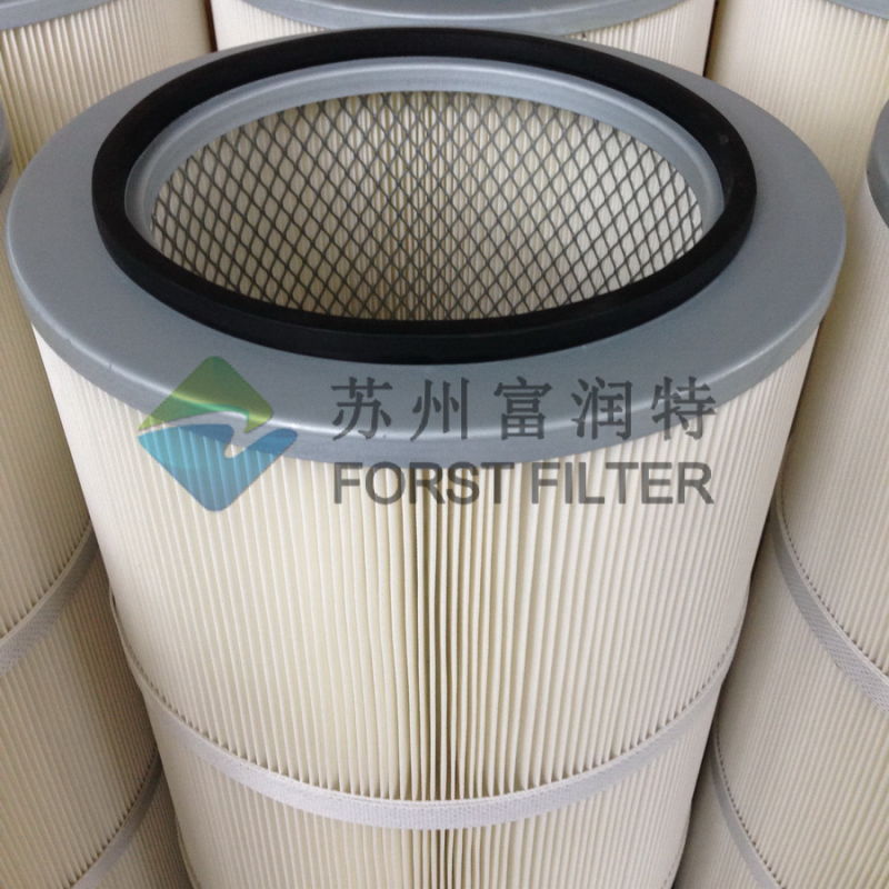 Forst Polyester Cylindrical Replacing Air Filter Cartridge