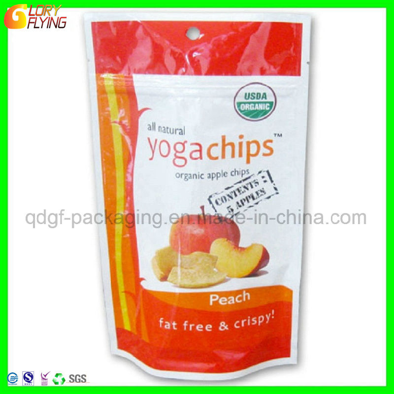 Plastic Zipper Bag with a Clear Window/Stand up Pouch/Bag