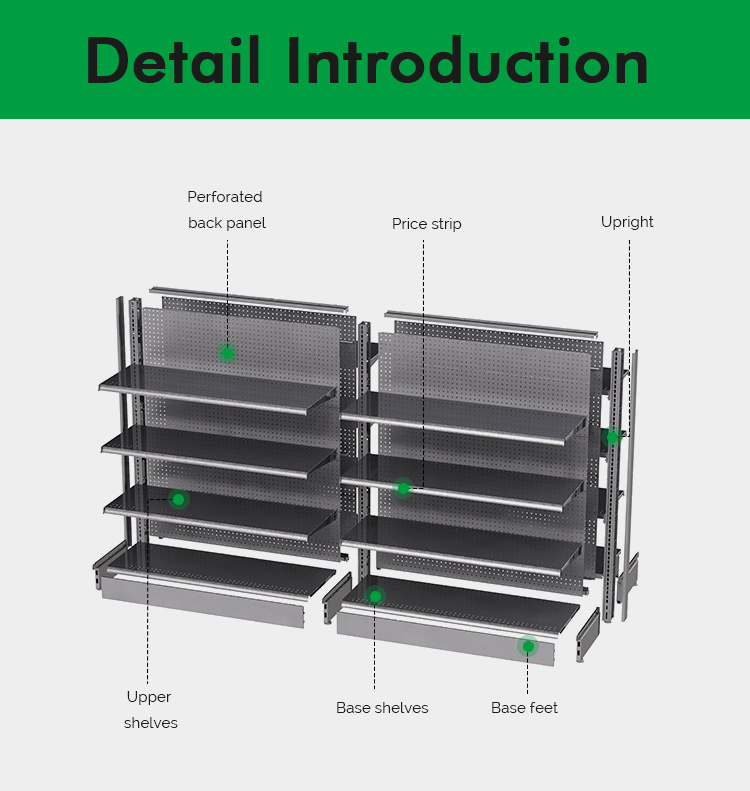 American Type Heavy Duty Loading Capacity Shelving