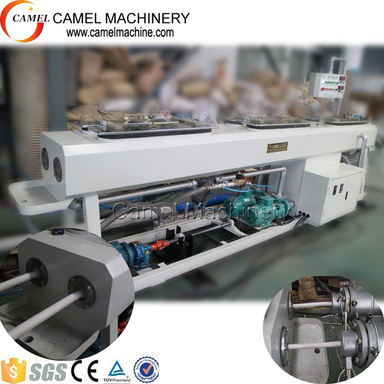 Double Screw PVC Plastic Pipe Extrusion Line / PVC Electric Conduit Pipe Making Machine