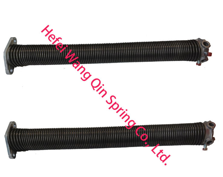 Sectional Garage Door Coil Springs with Cone Installed