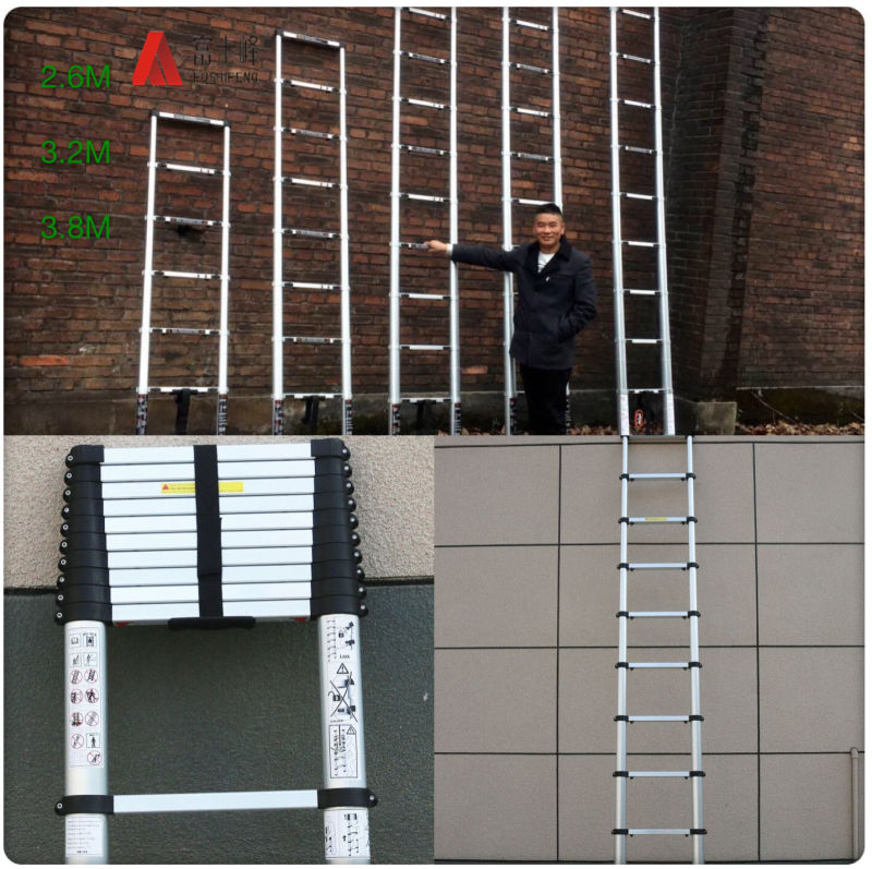 One Click 3.2m Extension Ladder with Soft Slowing Close