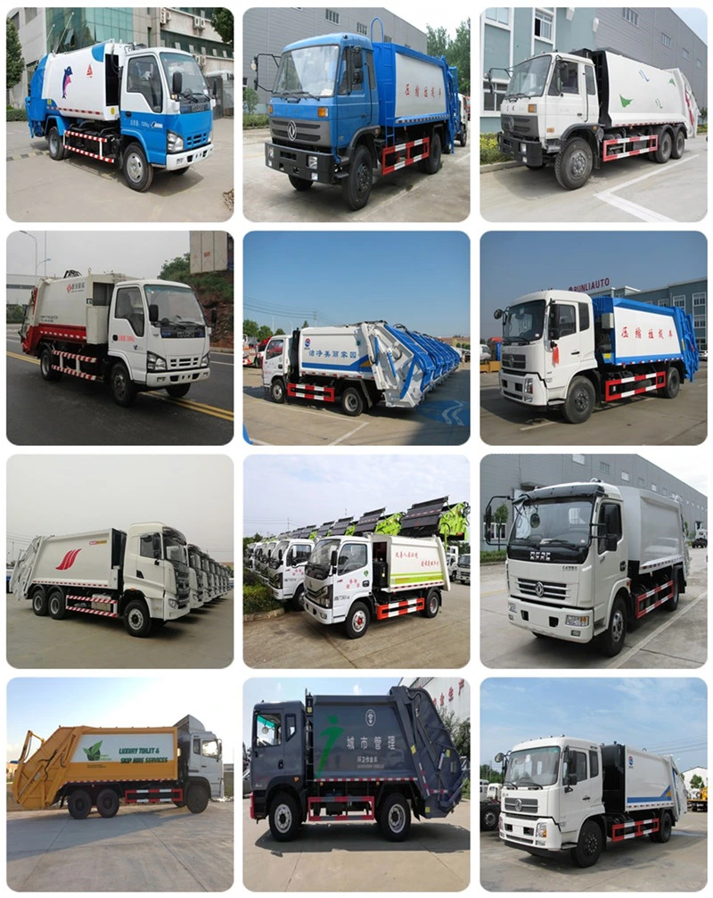 Factory Supplied 4X2 6m3 Compression Garbage Truck, Compression Waste Truck, Compression Refuse Truck for Sale