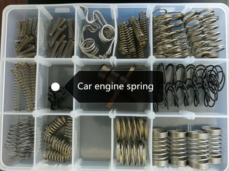 Irregular Coil Spring Galvanized Car Engine Parts Hardware Fasteners