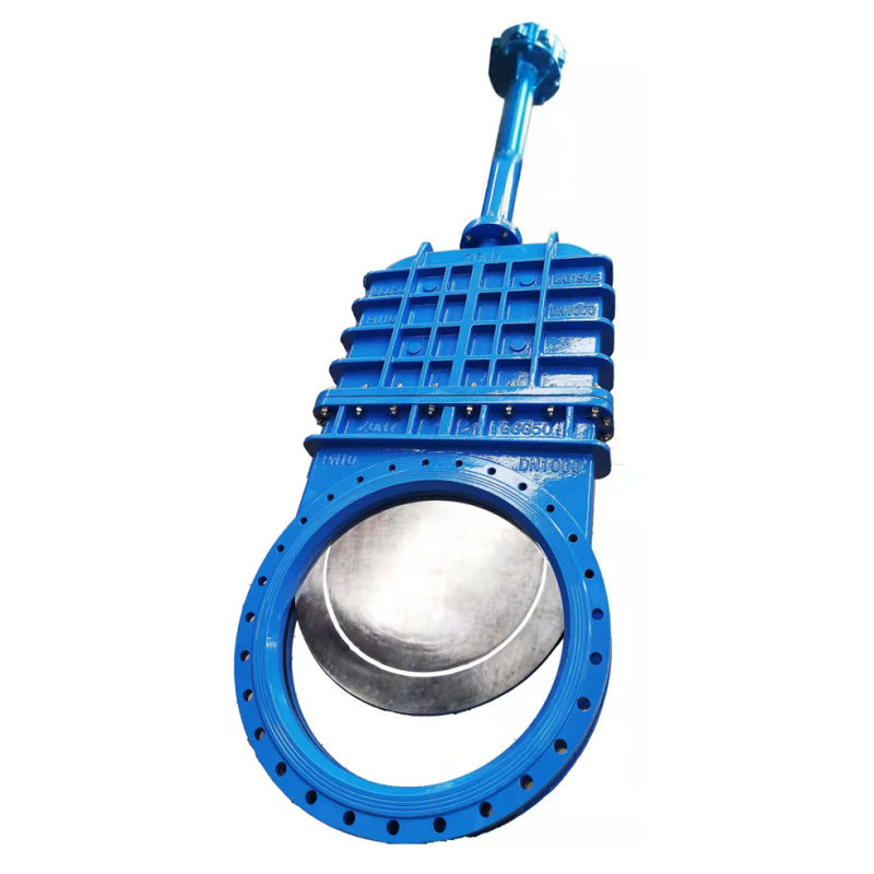 Soft Seal Manual Knife Gate Valve for Pulp/Water/Sullry Related Industries