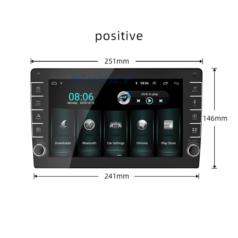 Factory Car GPS Navigation Touch Screen Music System Auto Radios Multimedia Audio Player Car Radio Auto