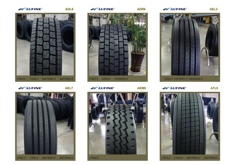 Higher Mileage Heavy Duty Tyres for Truck of 11r22.5