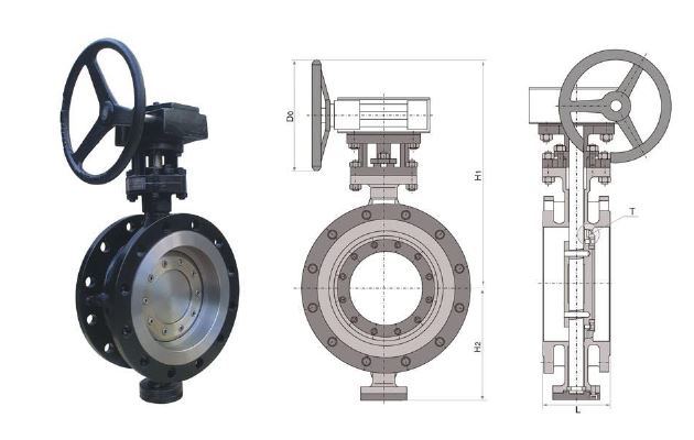 Soft Seal Manual Operated Butterfly Valve