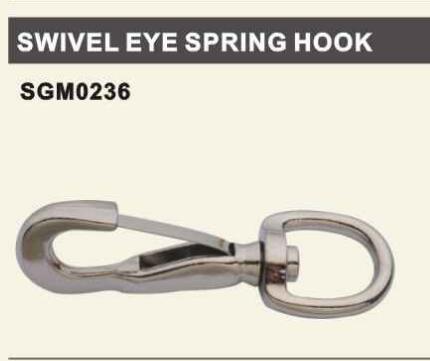 Stainless Steel 316 304 Swivel Eye Spring Hook