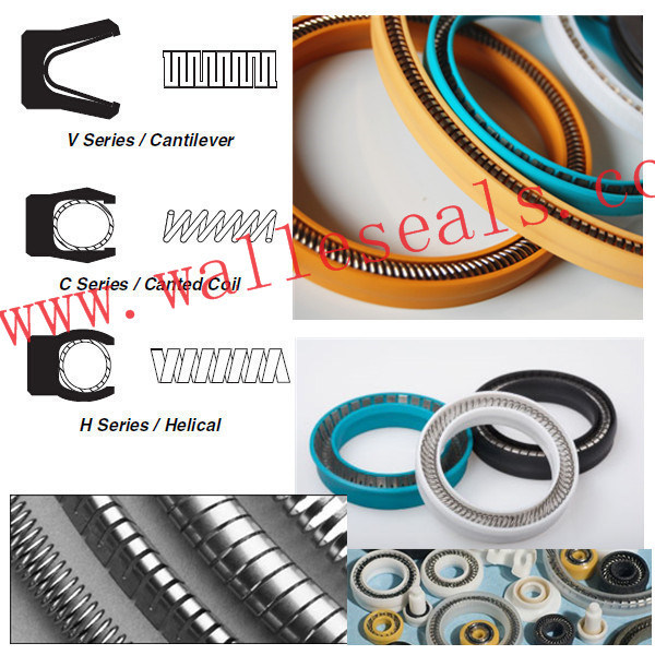 Valve High Pressure Variseal Spring Energized Seal