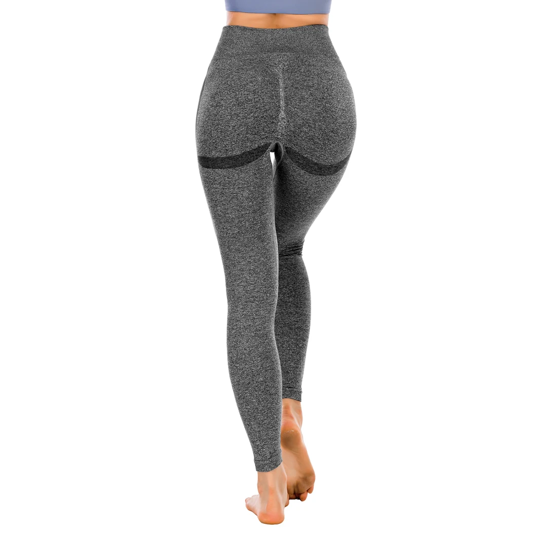 Squat Proof Colorful High Compression Fitness Clothes Women High Waist Seamless Yoga Leggings