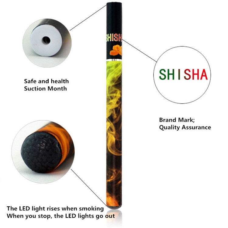 Disposable E-Cigarettes Vape Pen with Retailed Package Multi Flavors Shisha