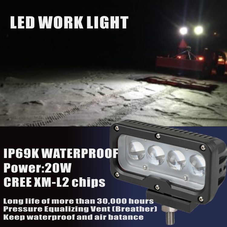 LED Auxiliary Lights for Freight Hgvs, Municipal Garbage Truck,