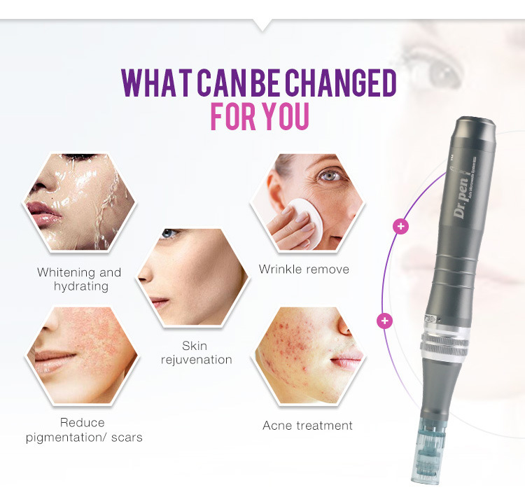 Multifunctional Beauty Scar Removal Skin Rejuvenation Wireless Derma Pen
