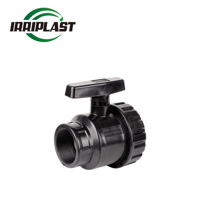 PP PE HDPE Compression Fittings Ball Valve F/F