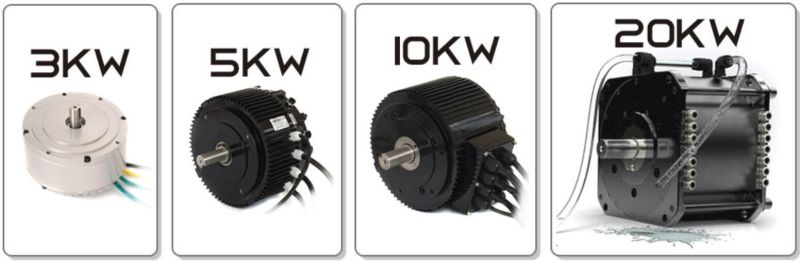 Hot selling 20kw electric car motor kit ,20kw electric car motor