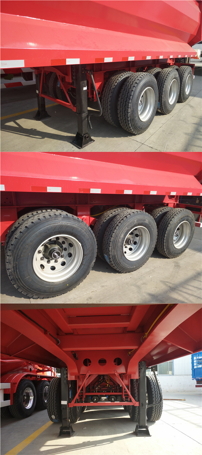 Heavy Duty Tipping Trailer for Mineral Transport