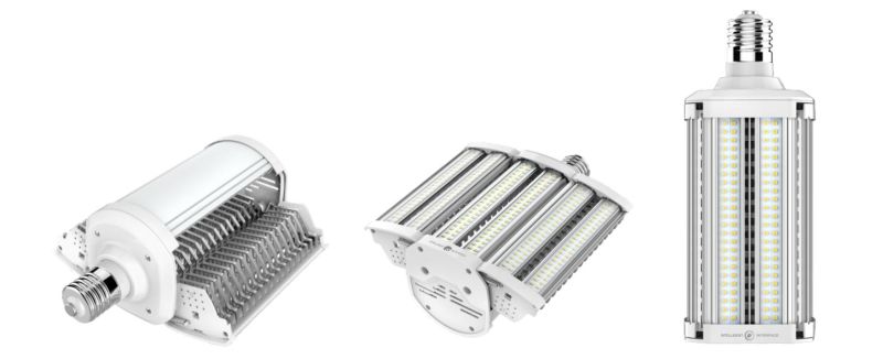 Rotatable Base E40 80W LED Corn Light to Replace 320W HPS HID