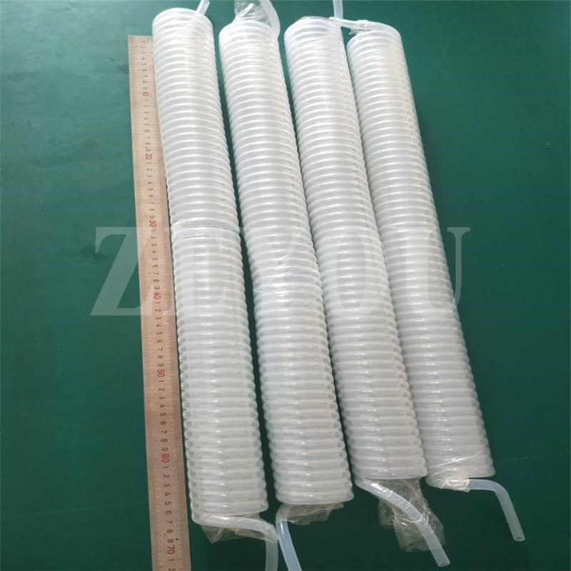 Factory Price Transparent FEP Plastic Coil Tube Extension Spiral FEP Tubing