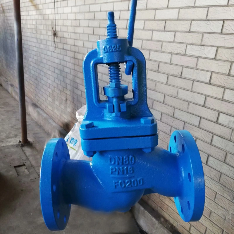 DIN Standard Industrial Flange Cast Iron Globe Valve Non Return Valve Gas Valve Pneumatic Valve