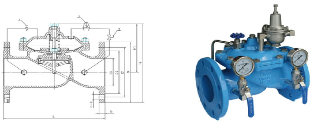 Pressure Relief Valve/Pressure Reducing Valve/Water Pressure Regulator