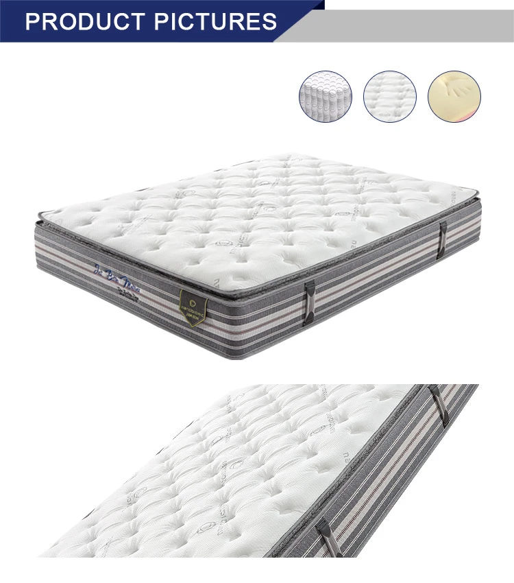 Jbm High-Quality Customized Pocket Coil Spring Memory Foam Mattress