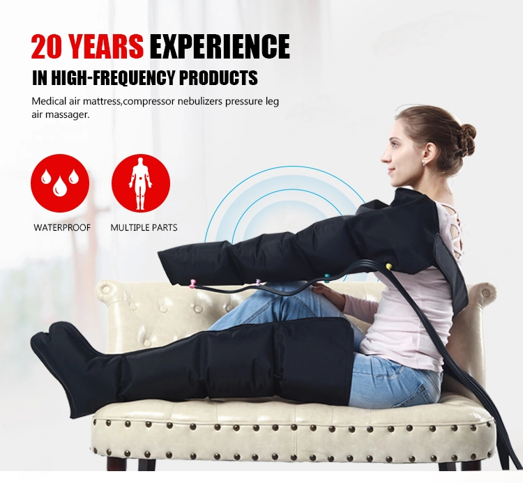 High Quality Recovery System Air Compression Boots, Leg Air Compression Massager for Massage Therapy Sports Recovery