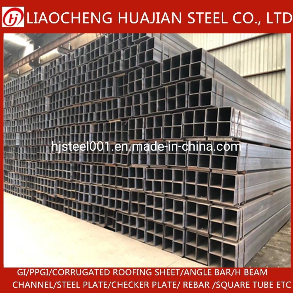 Welded Carbon Hollow Section Rectangular Square Galvanized Steel Tube for Fence Tubing