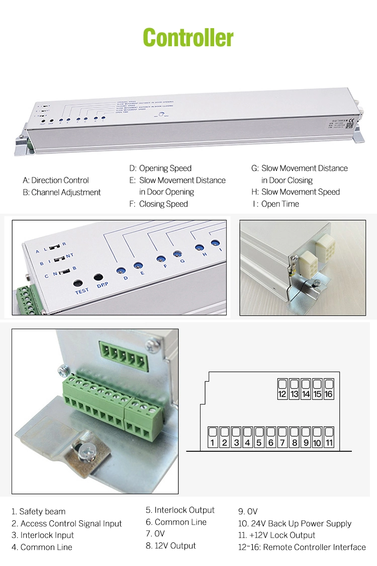 Contactless Door Opener Automatic Sliding Door Operator Garage and Commercial