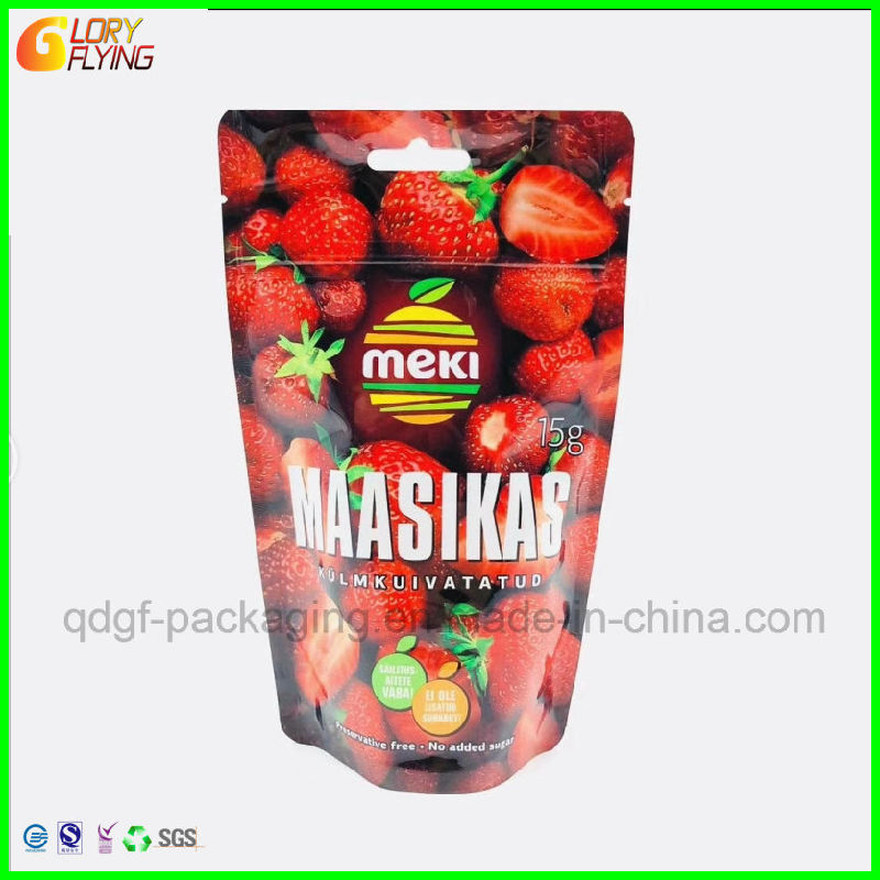 Plastic Zipper Bag with a Clear Window/Stand up Pouch/Bag