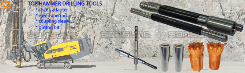 Drifter Bench Drilling and Tunneling Extension Rod with Male/Female Ends