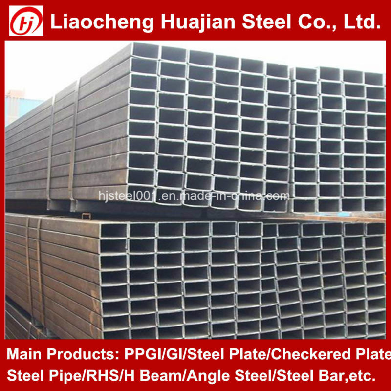 Pre-Galvanized Square Rectangular Hollow Section Steel Pipe for Sturcture Bulding