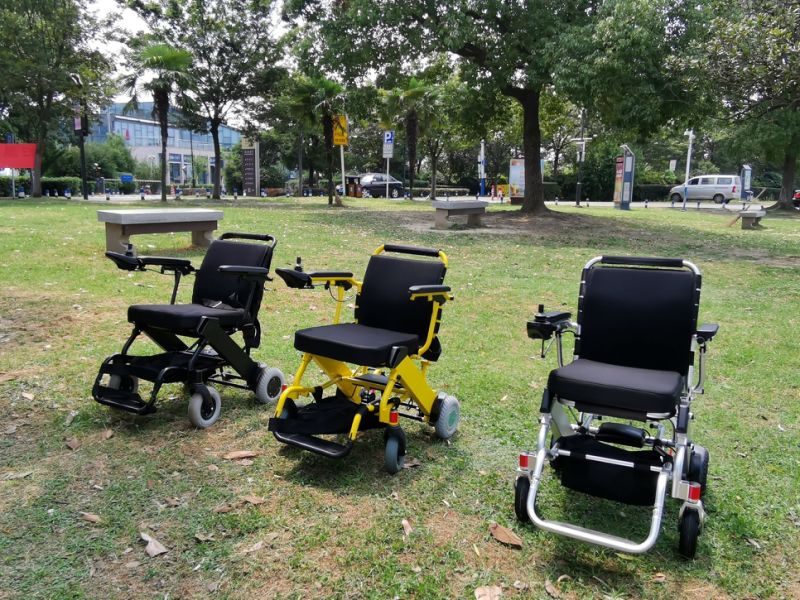 Motorized Electric Wheelchair with Footrest Adjustable for Elderly OEM