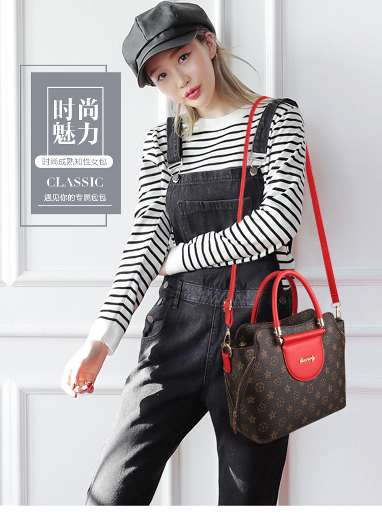 2019 New Arrival Designer Ladies Shoulder Tote Bag European Style PU Leather Women Handbag