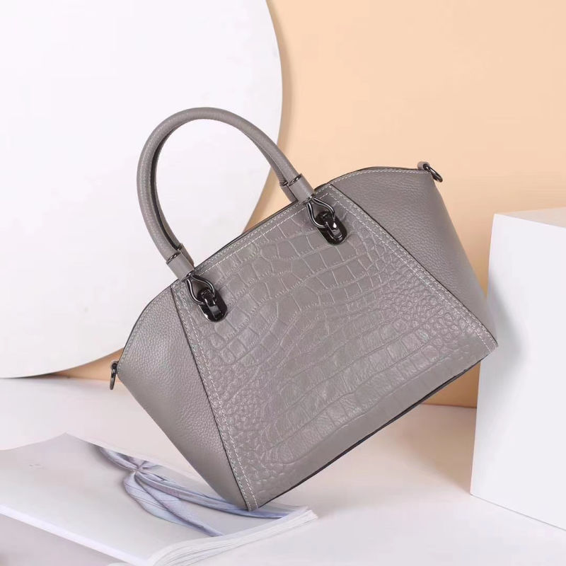 China Factory High Quality Genuine Leather Handbags for Women Fashion Ladies Handbags