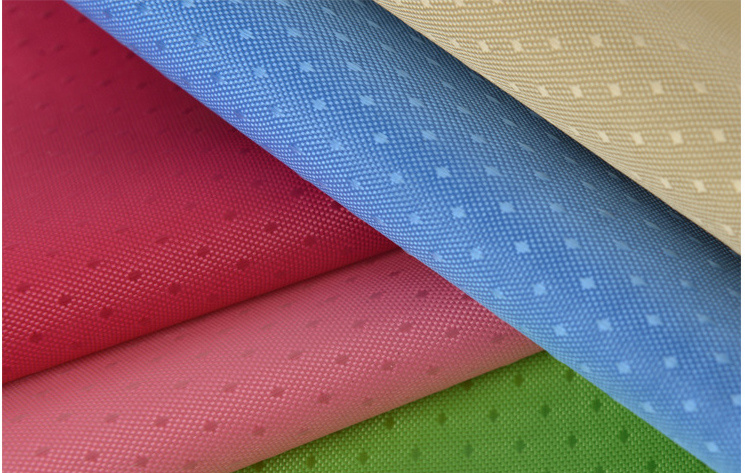 Textile Oxford 420d Little Diamond PVC Fabric for Sport Bags