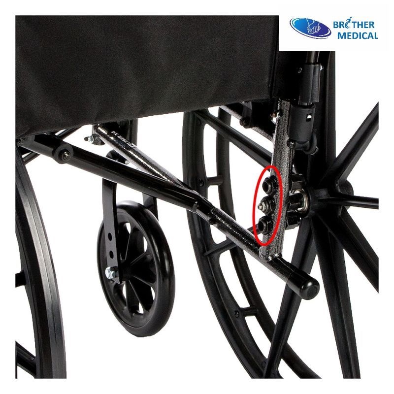 Drive Medical Chrome Wheelchair with Flip Back Desk Arms