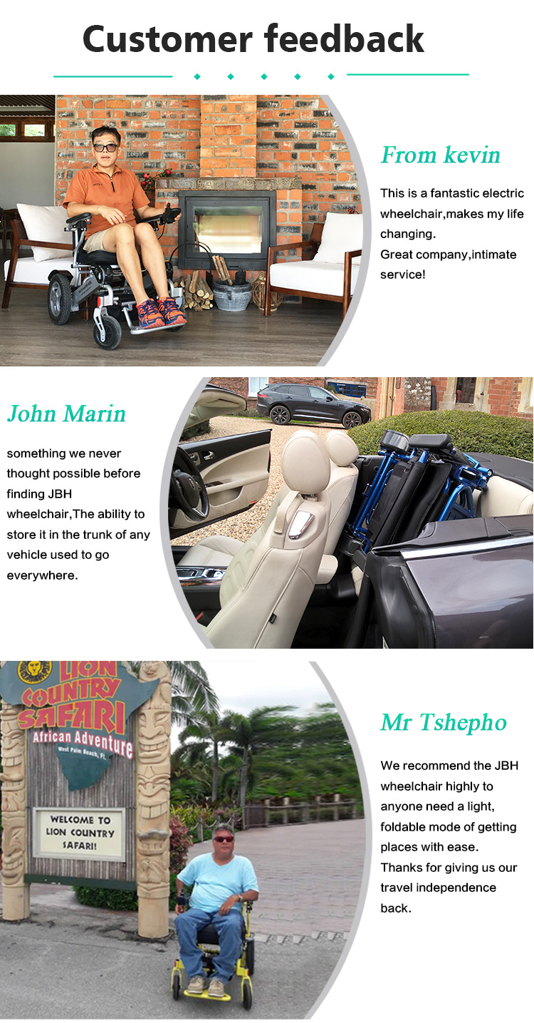 2020 New Design Automatic Electric Power Wheelchair for Disabled