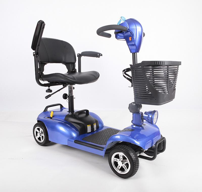 Four Wheel Electric Scooter with Seat for The Disabled