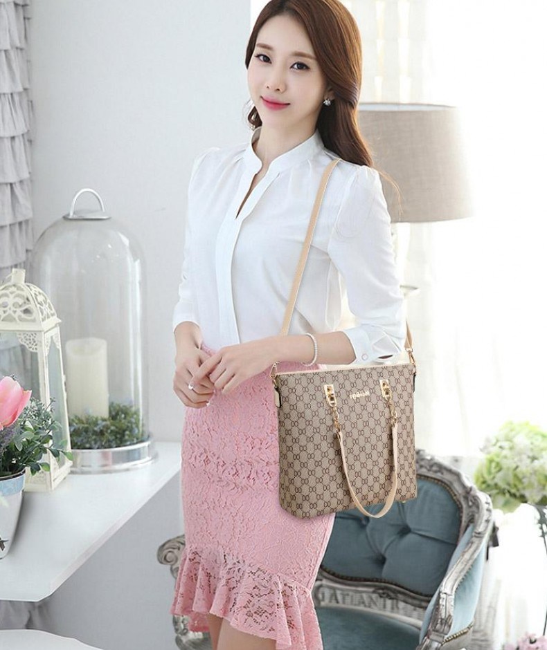 New Designer PU Leather Ladies Bags Woman Handbags Tote Bag