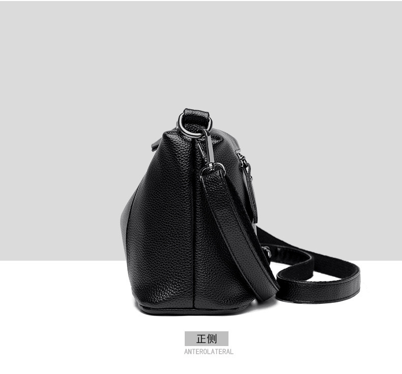 2021 Ladies Armpit Bag Large Capacity Soft Leather Trendy Shoulder Messenger Bag Fashion Handbag