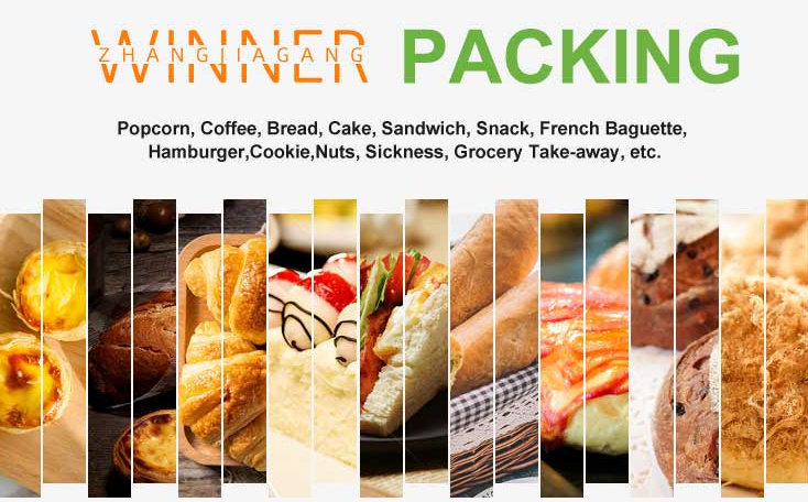 Popcorn Bags Snack Packaging Bags Candy Bags Twist Ties