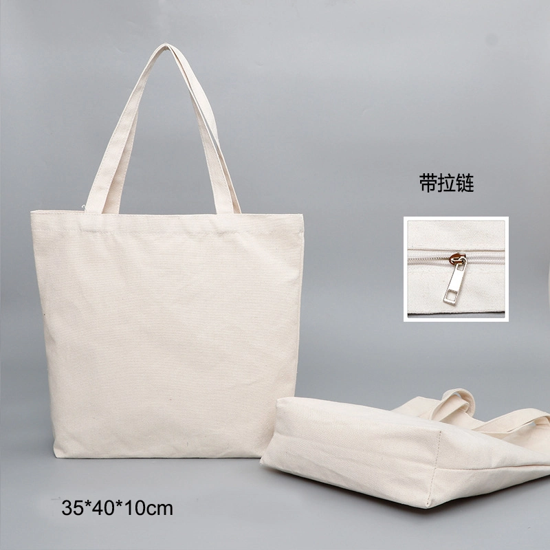 Eco Friendly Cotton Canvas Shopping Tote Bags with Custom Printed Logo