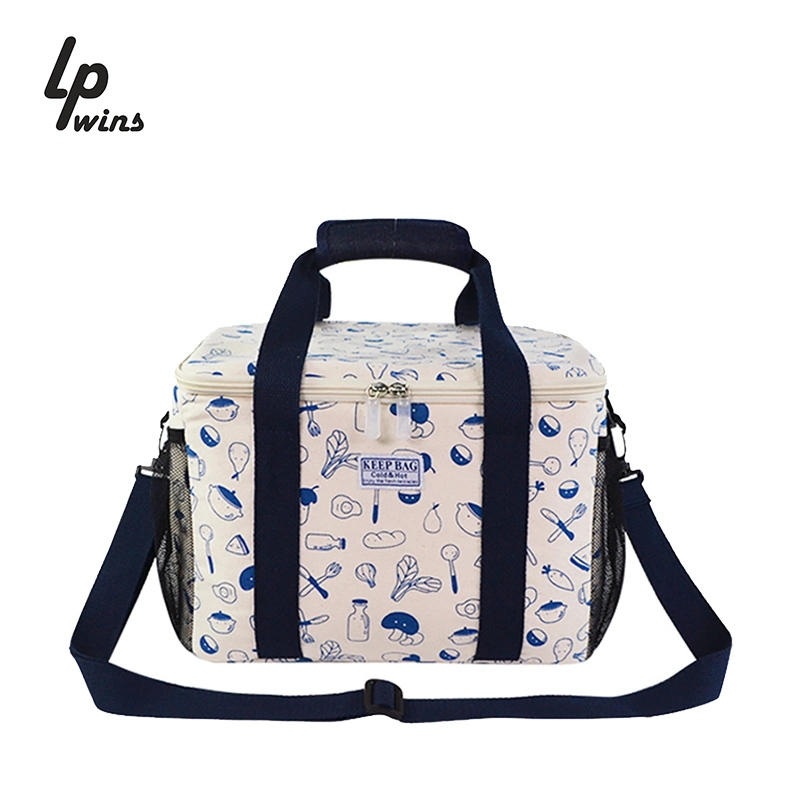 Lunch Bags Insulated Solid Thermal Lunchbox Food Picnic Bag Cooler Tote Handbags