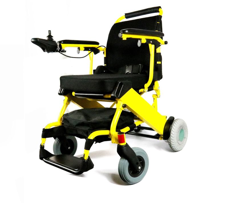 Lightweight Electric Wheelchair with Footrest Adjustable for Elderly Ce, ISO13485, ISO9001