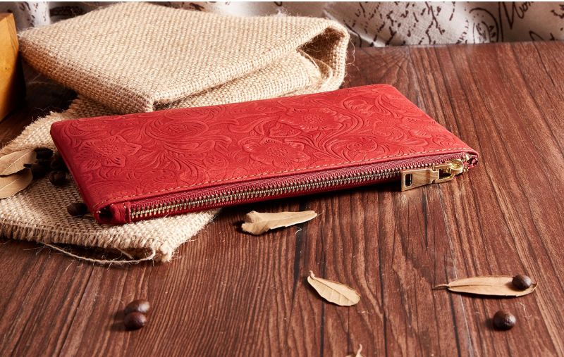 2019 New Arrival Retro Genuine Leather Women Purse and Leather Women Wallet