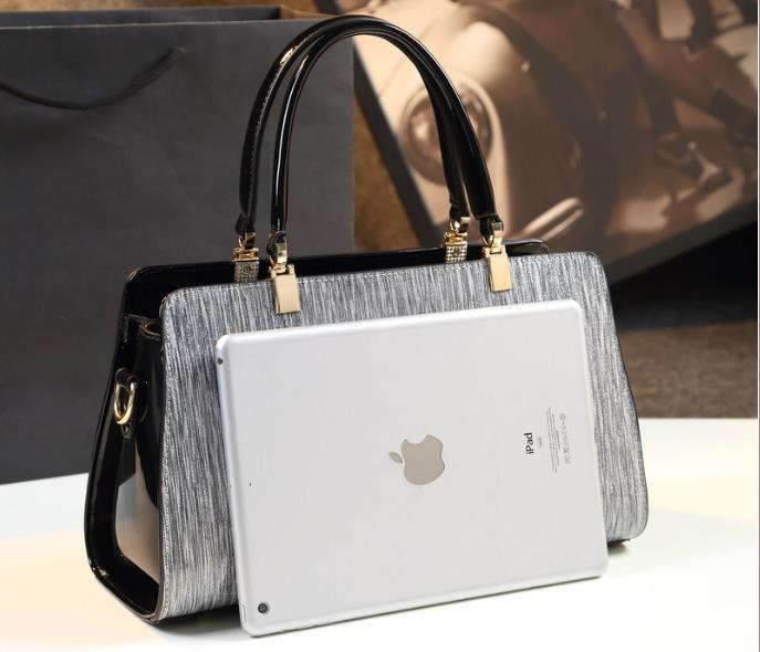 Fashion Designer PU Leather Ladies Handbags Woman Tote Bag