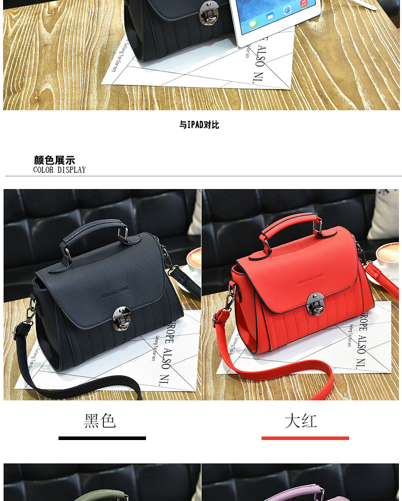 Fashion Shoulder Bag for Office Lady Handbags OEM or Stock